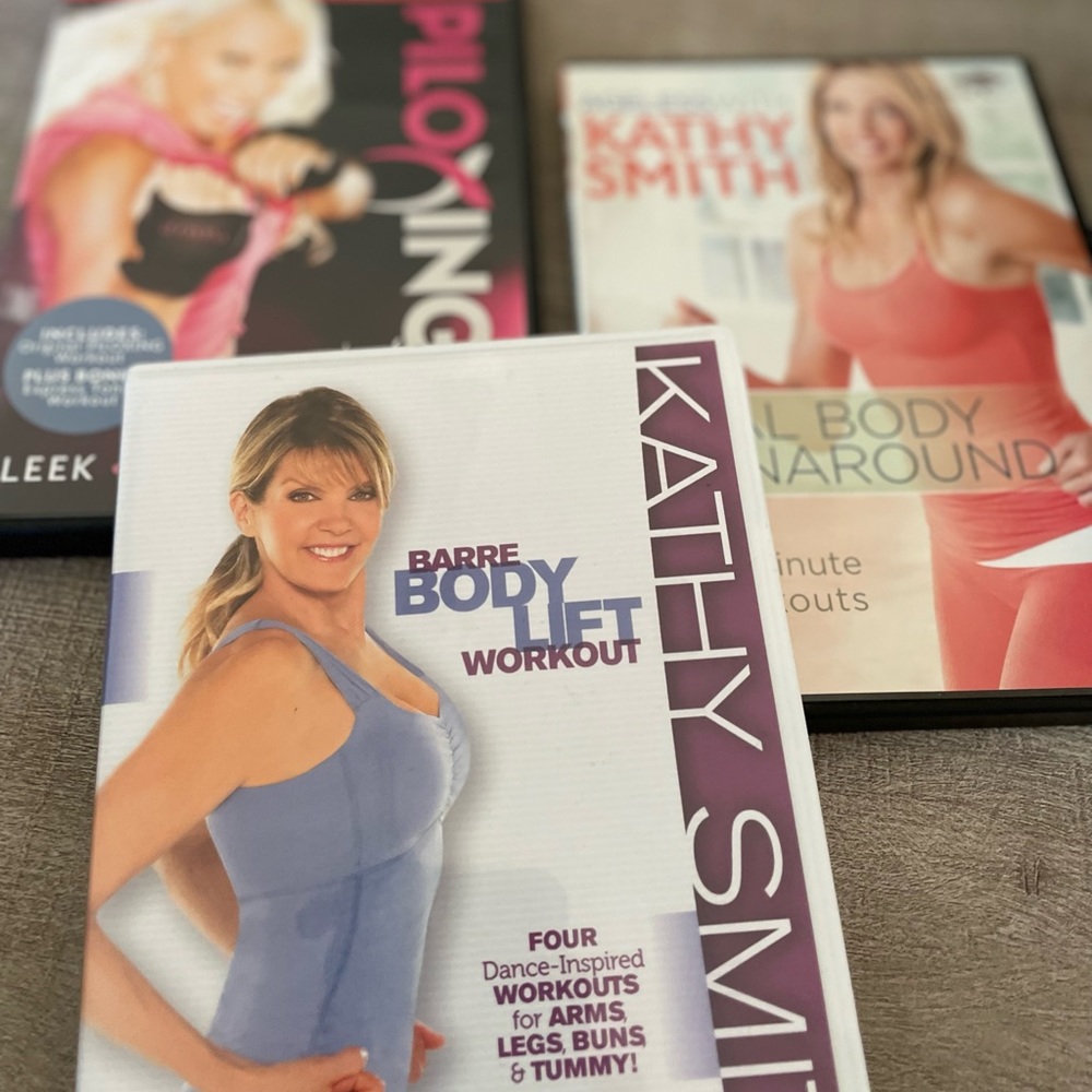 Bundle of 3 Workout DVDs